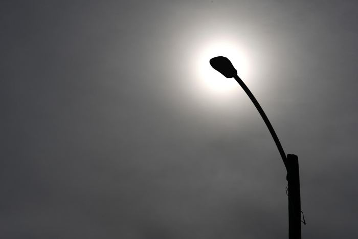 Nature, spectacular silhouette