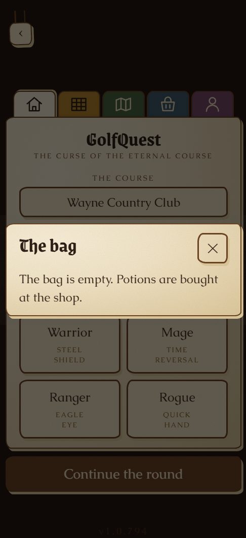 GolfQuest, la borsa