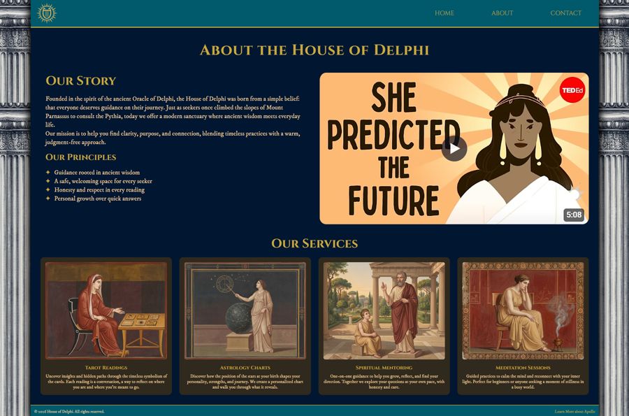 House of Delphi, chi siamo e servizi