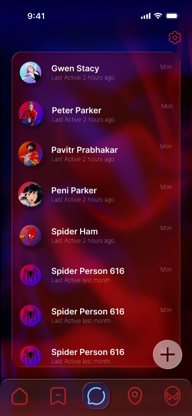 Spider-Net, chat