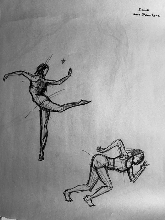 La figura, blueprints, 5 minuti